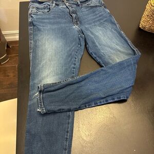 Express Mid Rise Skinny Jeans Size 14